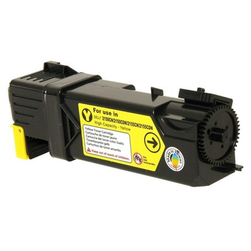 TONER COMPATIBILE (593-11037) PER DELL 2150CN (2,5K) GIALLO
