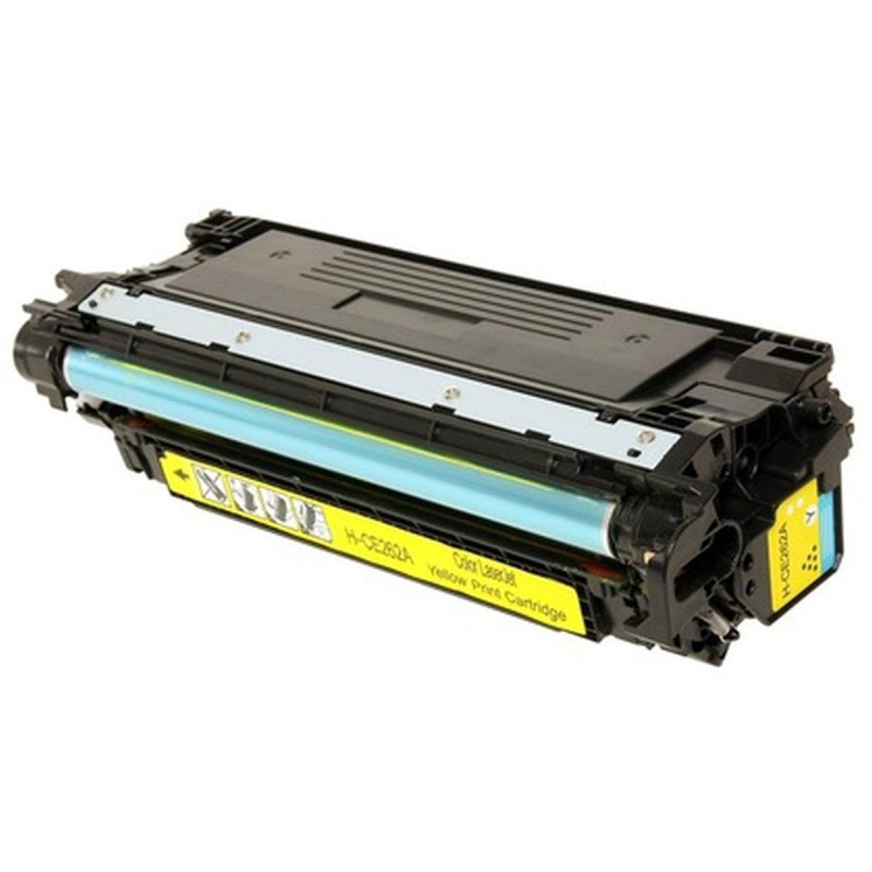 TONER COMPATIBILE (CE262A) PER HP COLOR LASERJET CP4025, CP4525 (11K) GIALLO
