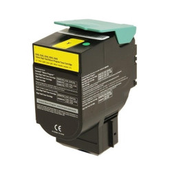 TONER COMPATIBILE (80C2SY0) PER LEXMARK CX310N, CX410E (2K) GIALLO