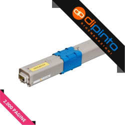 TONER COMPATIBILE (44469704) PER OKI C300DN, C310DN (2K) GIALLO