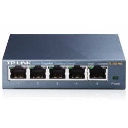 SWITCH TP-LINK TL-SG105 5 PORTE GIGABIT 10/100/1000 MBPS