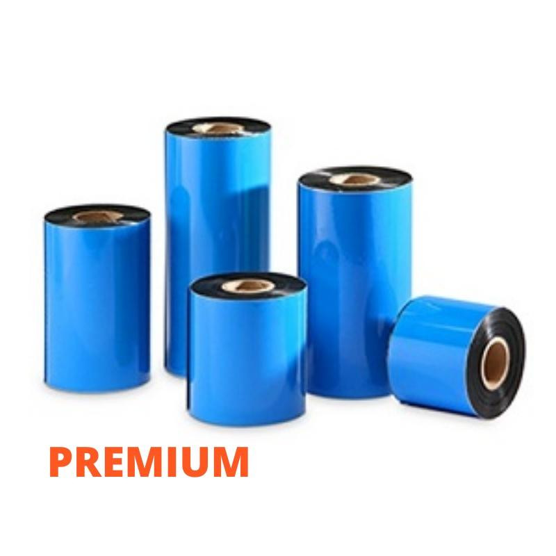 TTR/RIBBON WAX GENERICO (110MM X 450MT) OUT UNIVERSAL ZEBRA, CITIZEN, GODAX, TEC