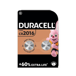 PILE DURACELL A BOTTONE CR2016 | BLISTER DA 2PZ