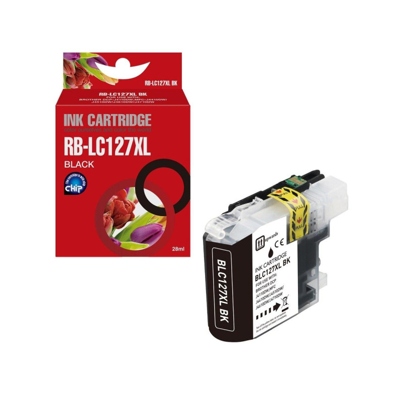 CARTUCCIA COMPATIBILE (LC-127BK) PER BROTHER MFC-J4410DW (30ML) NERO V.3