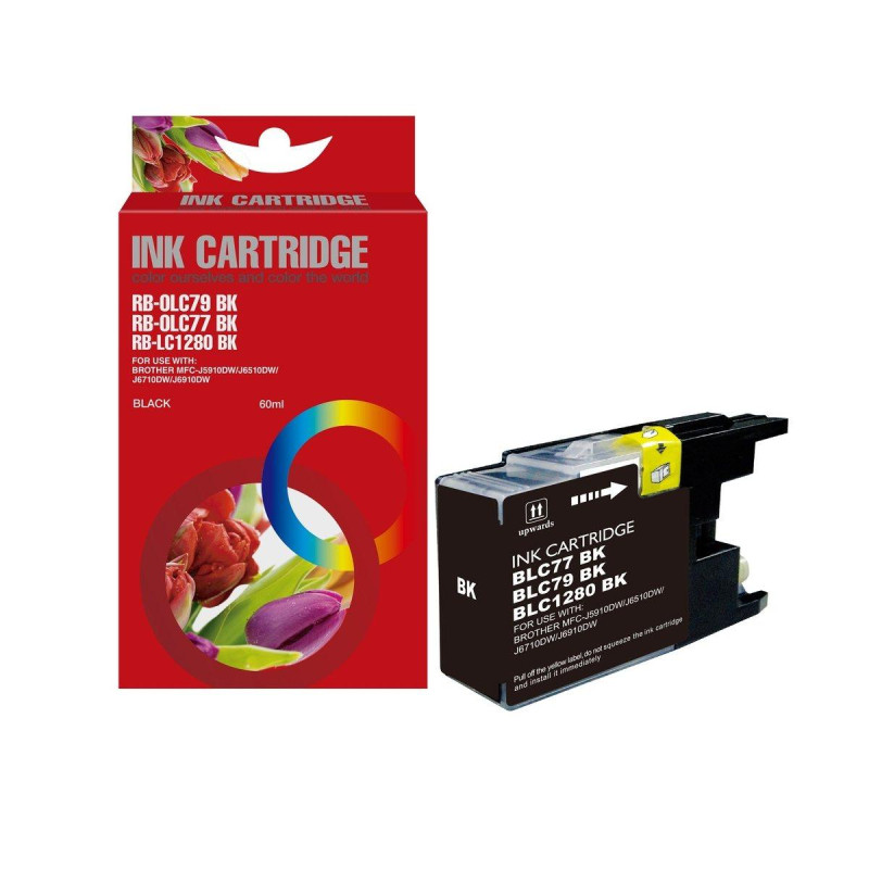 CARTUCCIA COMPATIBILE (LC-1280XXLBK) PER BROTHER MFC-J6510DW (75ML) XXL NERO