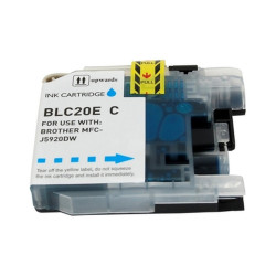CARTUCCIA COMPATIBILE (LC-22EC) PER BROTHER MFC-J5920DW (1,2K) (16ML) CIANO