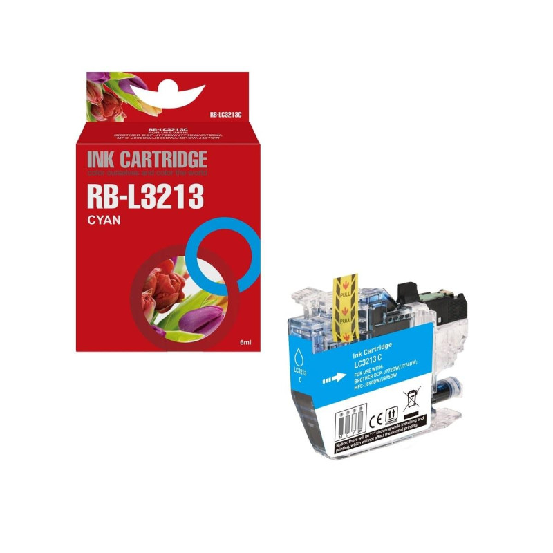 CARTUCCIA COMPATIBILE (LC3213C) PER BROTHER DCP-J772DW (400K) CIANO XL