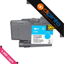 CARTUCCIA COMPATIBILE (LC-3239XLC) PER BROTHER MFC-J5945DW (5K) CIANO XL