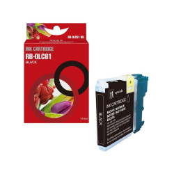 CARTUCCIA COMPATIBILE (LC980BK, LC1100BK, LC985BK) PER BROTHER MFC5890 (28ML) NERO