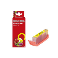 CARTUCCIA COMPATIBILE (CLI-581XXLY) PER CANON TS6150 (0,830K) GIALLO