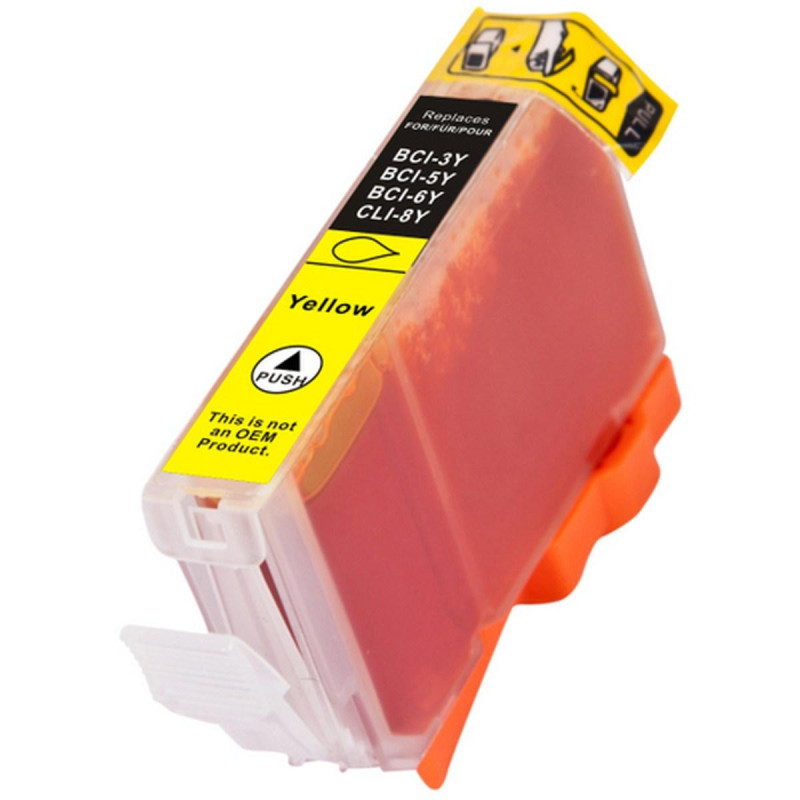 CARTUCCIA COMPATIBILE (CLI-8Y) PER CANON IP4200 (13ML) GIALLO
