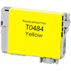 CARTUCCIA COMPATIBILE EPSON (T0484) STYLUS PHOTO R200, R300 (16ML) GIALLO
