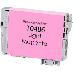 CARTUCCIA COMPATIBILE EPSON (T0486) STYLUS PHOTO R200, R300 (16ML) MAGENTA LIGHT