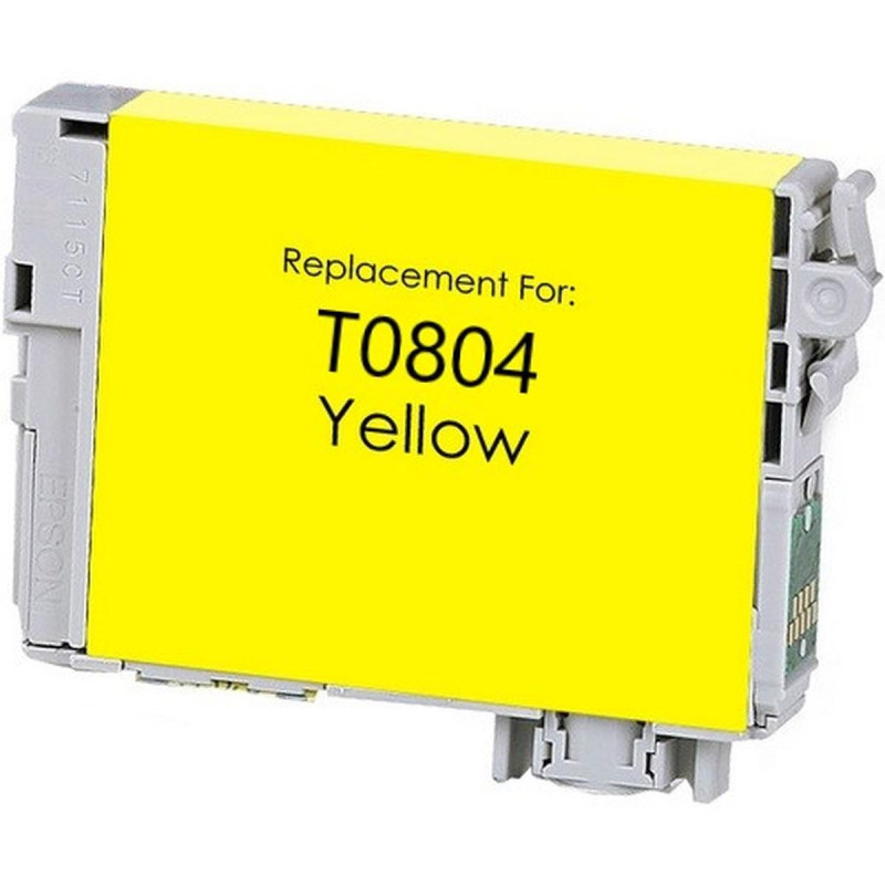 CARTUCCIA COMPATIBILE EPSON (T0804) STYLUS PHOTO R265 (12ML) GIALLO