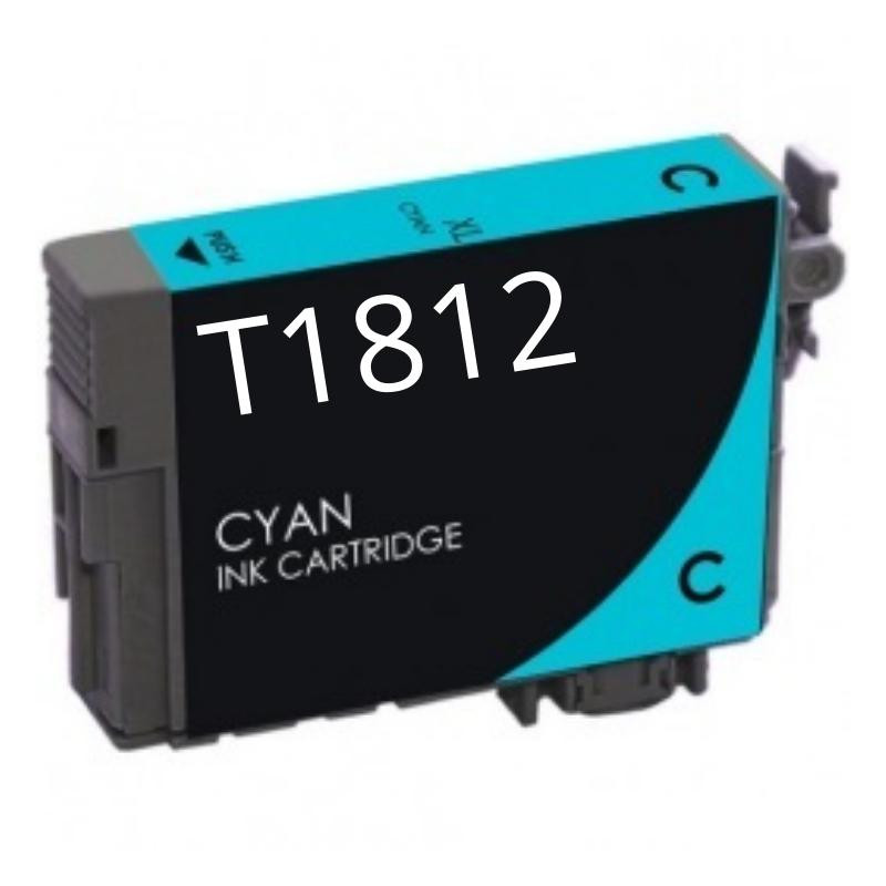 CARTUCCIA COMPATIBILE (T1812, 18XL) PER EPSON XP205 (13ML) CIANO