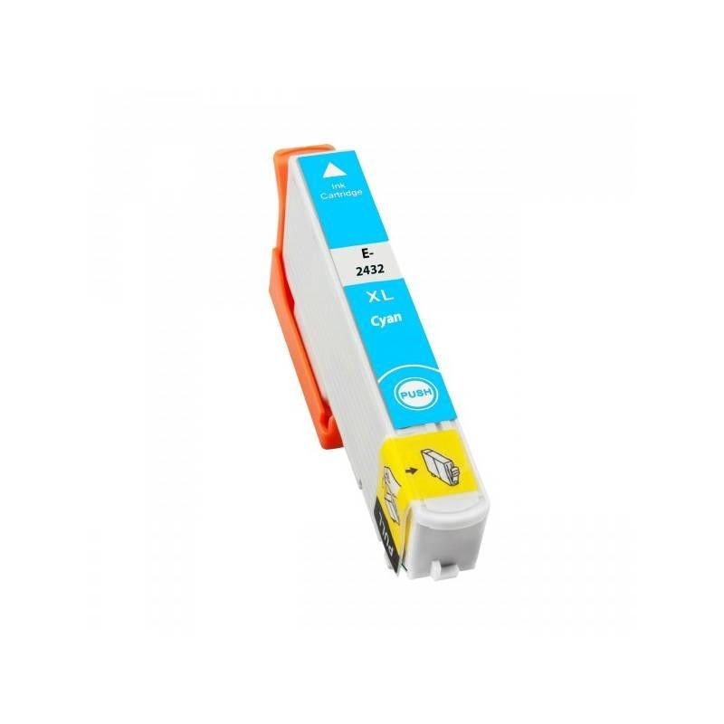 CARTUCCIA COMPATIBILE EPSON (T2422, T2432, 24XL) EXPRESSION PHOTO XP750 (12ML) CIANO