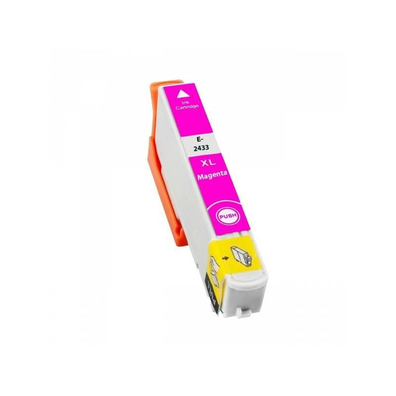 CARTUCCIA COMPATIBILE EPSON (T2423, T2433, 24XL) EXPRESSION PHOTO XP750 (12ML) MAGENTA