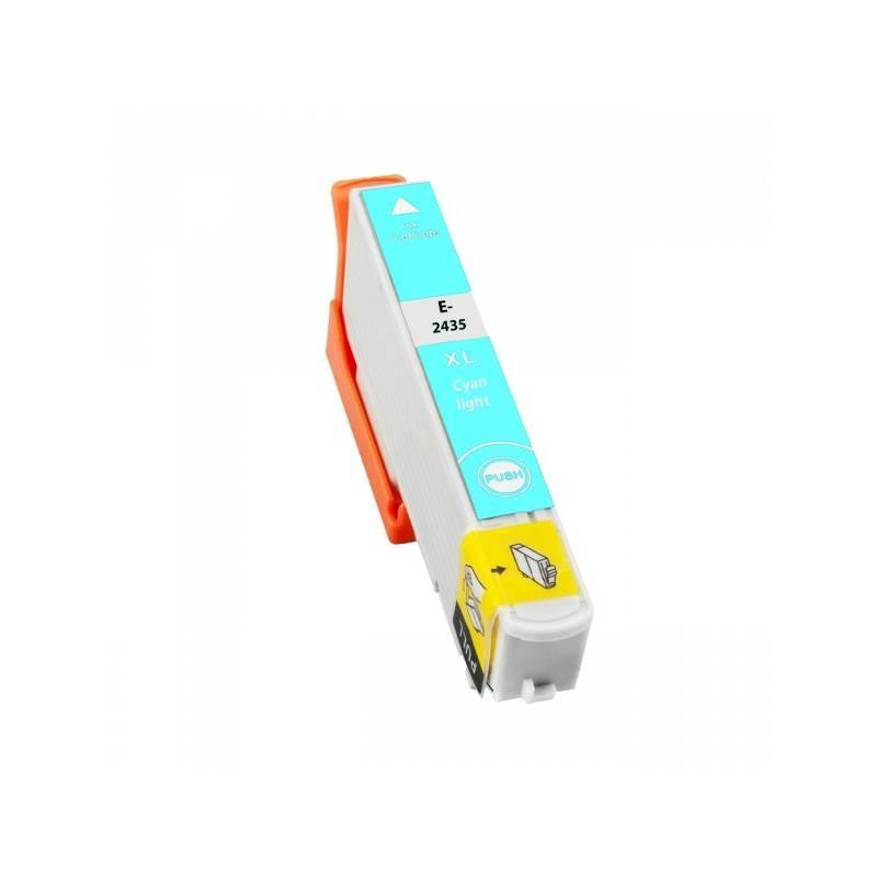 CARTUCCIA COMPATIBILE EPSON (T2425, T2435, 24XL) EXPRESSION PHOTO XP750 (12ML) CIANO LIGHT
