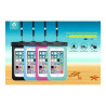 CUSTODIA WATERPROOF FINO 30 METRI CON PRESA AURICOLARE - BLU