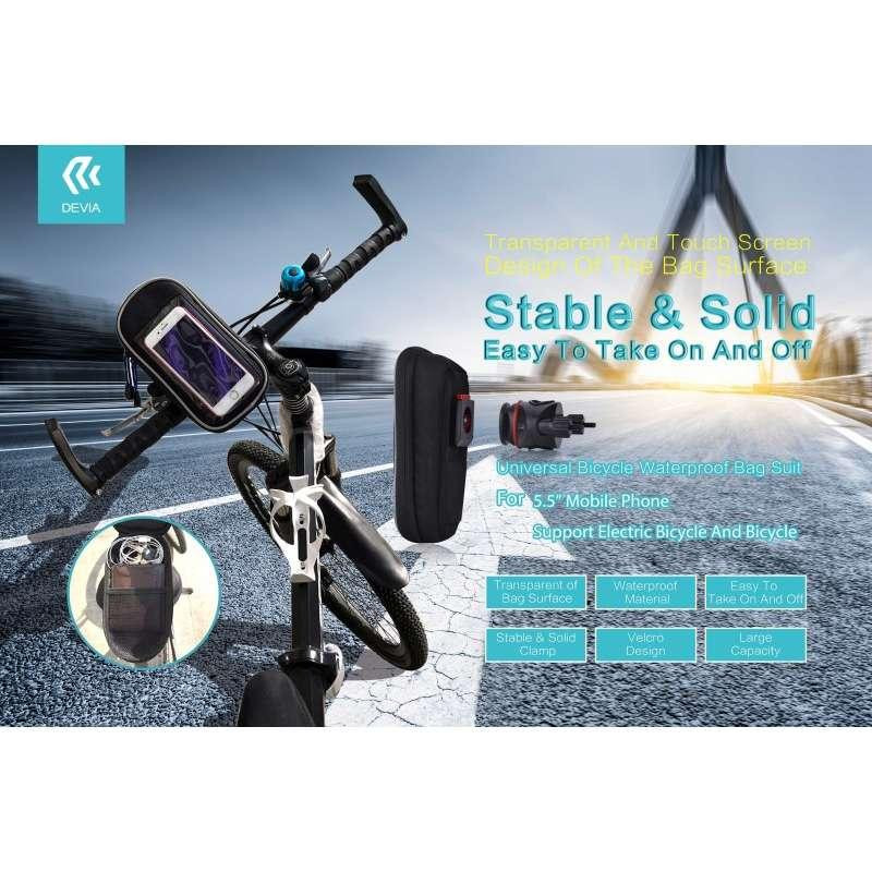 MARSUPIO DA BICI WATERPROOF PORTA SMARTPHONE ED ACCESSORI