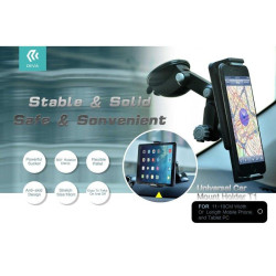 SUPPORTO A VENTOSA PER TABLET E SMARTPHONE 11-18 CM T1