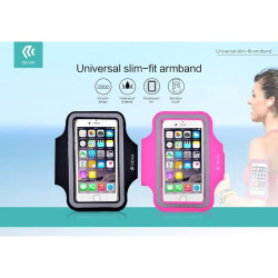 SUPPORTO UNIVERSALE A FASCIA DA BRACCIO PER SMARTPHONE - NERA