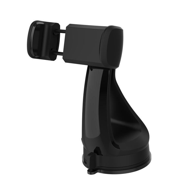 SUPPORTO UNIVERSALE SMARTPHONE DA AUTO A VENTOSA NERO
