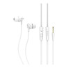 AURICOLARI CON MIC E CONTROLLO D1 RIPPLE 1.2 MT - BIANCO