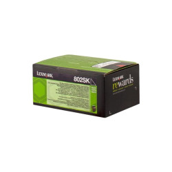 TONER ORIGINALE (80C20K0, 802K) LEXMARK CX310DN (1K) NERO