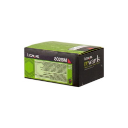 TONER ORIGINALE (80C20M0, 802M) LEXMARK CX310DN (1K) MAGENTA