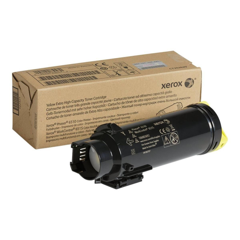 TONER ORIGINALE (106R03475) XEROX PHASER 6510VDN (1K) GIALLO