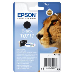 CARTUCCIA ORIGINALE (T0711) EPSON STYLUS D78 | NERO