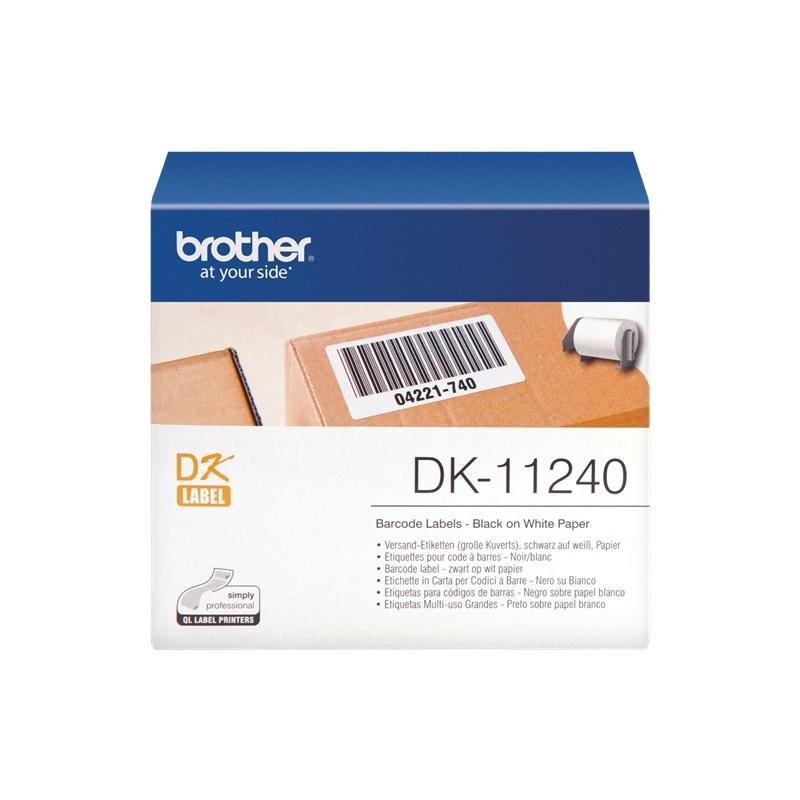 ETICHETTE ORIGINALI BROTHER P-TOUCH (DK-11240) (102X51) (600PZ)