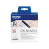 ROTOLO DI CARTA ORIGINALI BROTHER P-TOUCH (DK-N55224) (54X30.48MT) MODULO CONTINUO NON ADESIVO