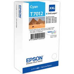 CARTUCCIA ORIGINALE EPSON (T7012) WORKFORCE PRO WP4015DN - CIANO XXL
