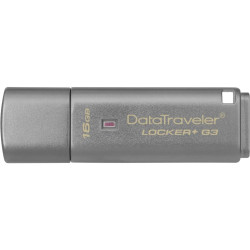 PENDRIVE KINGSTON DT LOCKER + MEMORIA USB G3 16GB - USB 3.0 - 80MB/S IN LETTURA - DA USB A CLOUD - SISTEMA DI CRITTOGRAFIA