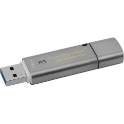 PENDRIVE KINGSTON DT LOCKER + MEMORIA USB G3 16GB - USB 3.0 - 80MB/S IN LETTURA - DA USB A CLOUD - SISTEMA DI CRITTOGRAFIA