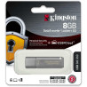 PENDRIVE KINGSTON DT LOCKER + MEMORIA USB G3 8GB - USB 3.0 - 80MB/S IN LETTURA - DA USB A CLOUD - SISTEMA DI CRITTOGRAFIA
