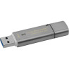 PENDRIVE KINGSTON DT LOCKER + MEMORIA USB G3 8GB - USB 3.0 - 80MB/S IN LETTURA - DA USB A CLOUD - SISTEMA DI CRITTOGRAFIA