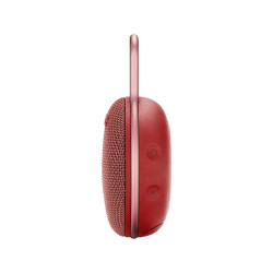 JBL CLIP 3 ALTOPARLANTE BLUETOOTH 4.1 3W - RESISTENZA ALL'ACQUA IPX7 - AUTONOMIA FINO A 10H - GANCIO PER APPENDERE - COLORE ROSS