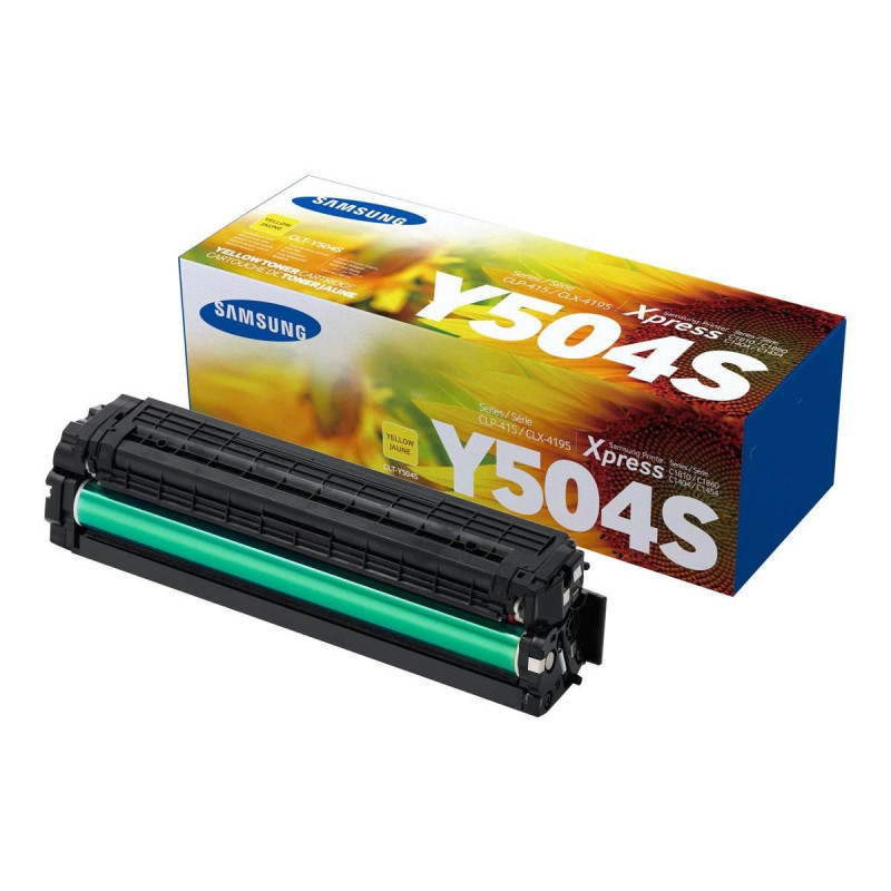 TONER ORIGINALE (CLT-Y504S, SU502A) SAMSUNG CLP415N (1,8K) GIALLO