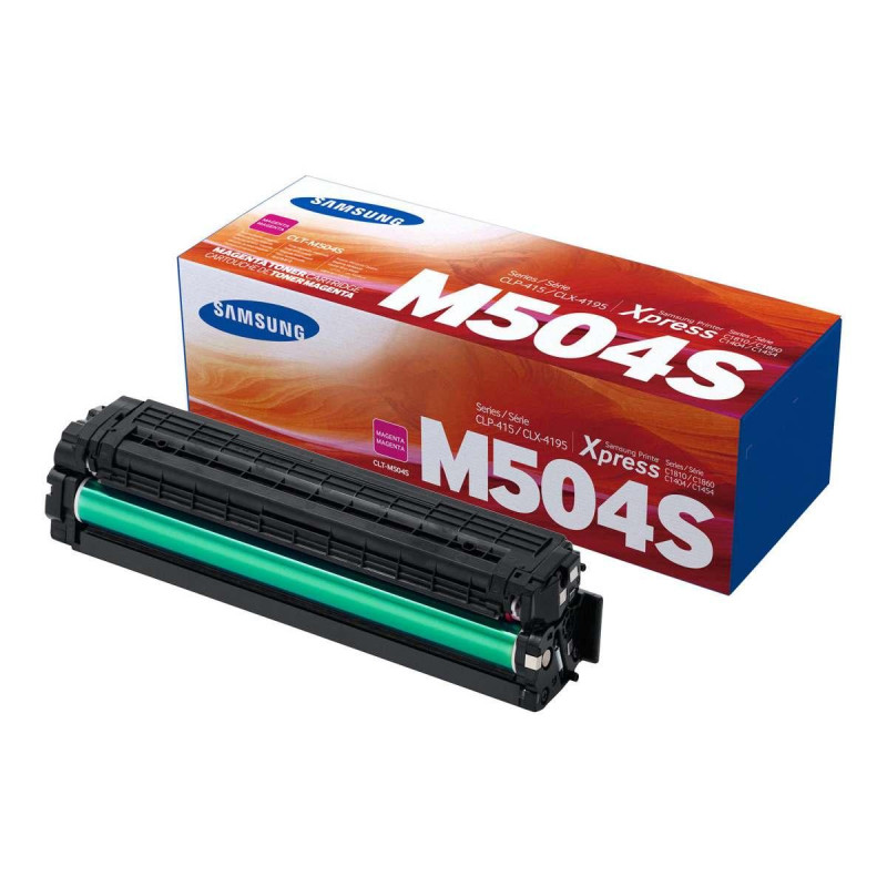 TONER ORIGINALE (CLT-M504S, SU292A) SAMSUNG CLP415N (1,8K) MAGENTA