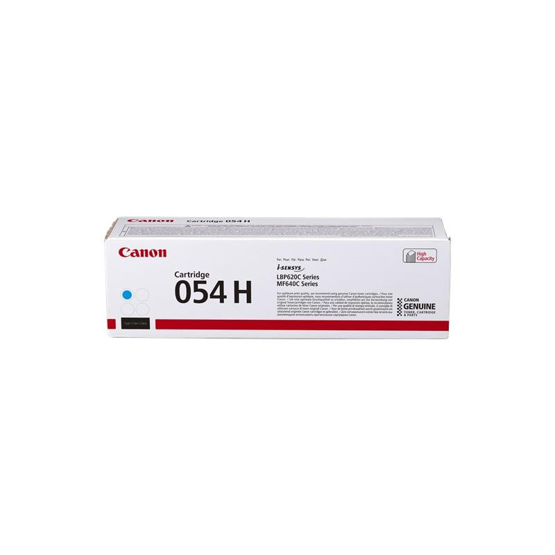 TONER ORIGINALE 054H, 3027C002 CANON LBP621CW (2,3K) CIANO