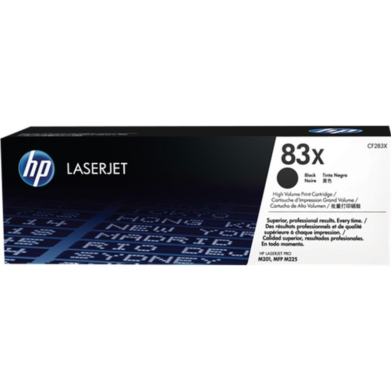 TONER ORIGINALE (CF283X, 83X) HP LASERJET PRO MFP M125NW (2,2K)
