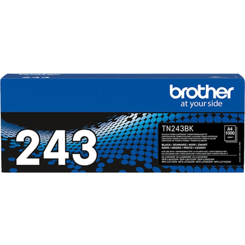 TONER ORIGINALE (TN-243BK) BROTHER DCP-L3510CDW (1K) NERO