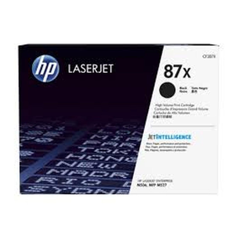 TONER ORIGINALE (CF287X) HP LASERJET ENTERPRISE M506DN (18K)