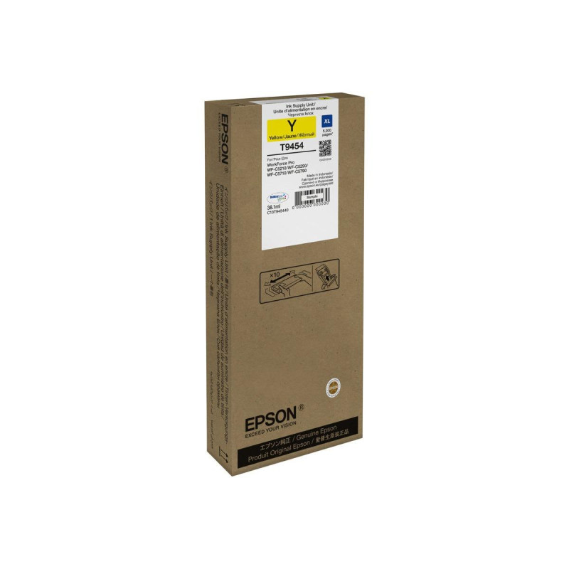 CARTUCCIA ORIGINALE (T9454, C13T945440) EPSON WF-C5210DW (5K) GIALLO