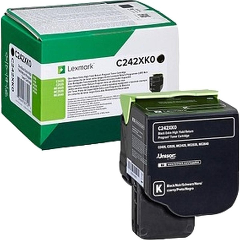 TONER ORIGINALE (C242XK0) LEXMARK C2425DW (6K) NERO