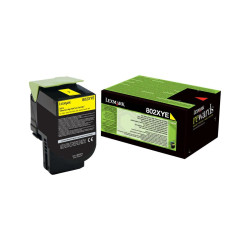 TONER ORIGINALE (80C2XY0, 80C2XYE, 802XY) LEXMARK CX510DE (4K) GIALLO