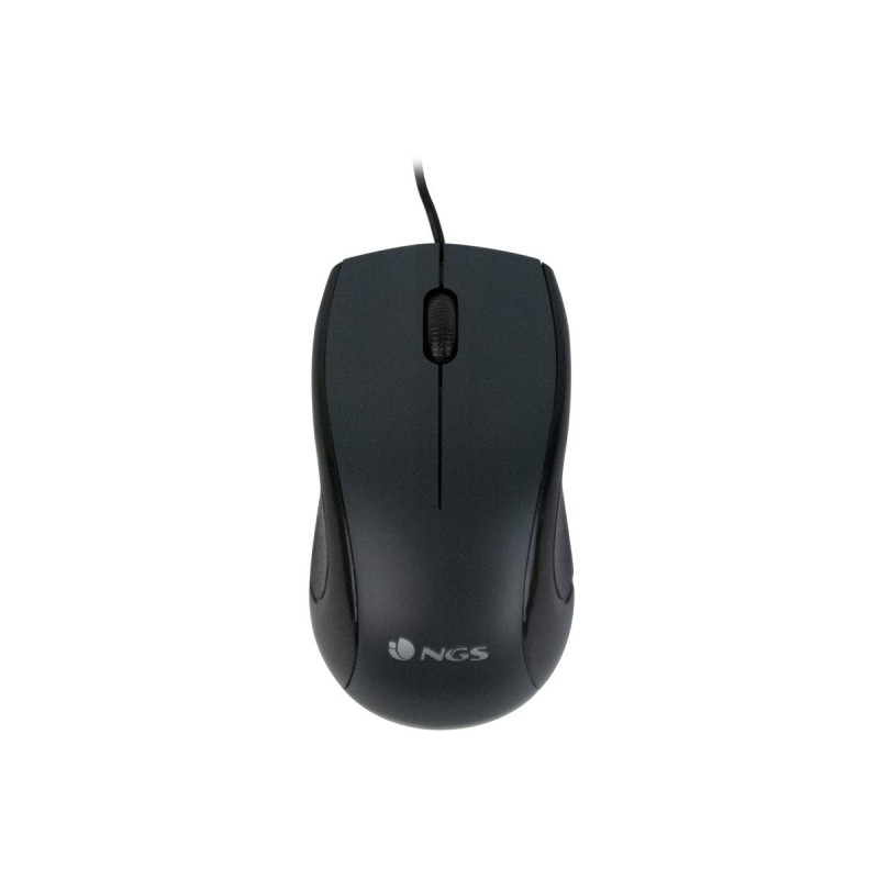 NGS MIST USB MOUSE 1000DPI - 3 PULSANTI - USO AMBIDESTRO - COLORE NERO